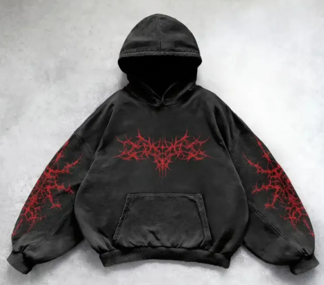 Washed Pullover Hoodie