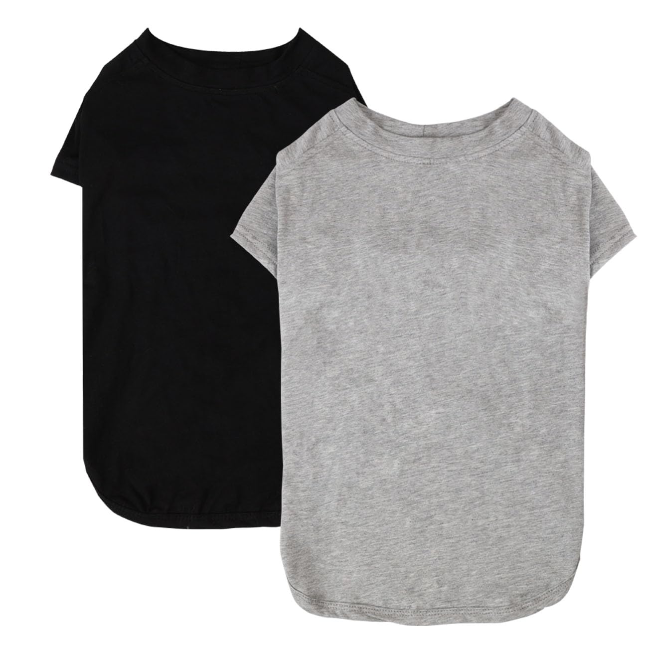 Spajoy Dog Shirts 2pcs Blank Shirts Soft for Small Medium Large Dogs and Cat Soft and Breathable Apparel Shirts